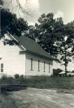<span>HISTORIC WOOLSEY BAPTIST CHURCH:</span> Church in 1952